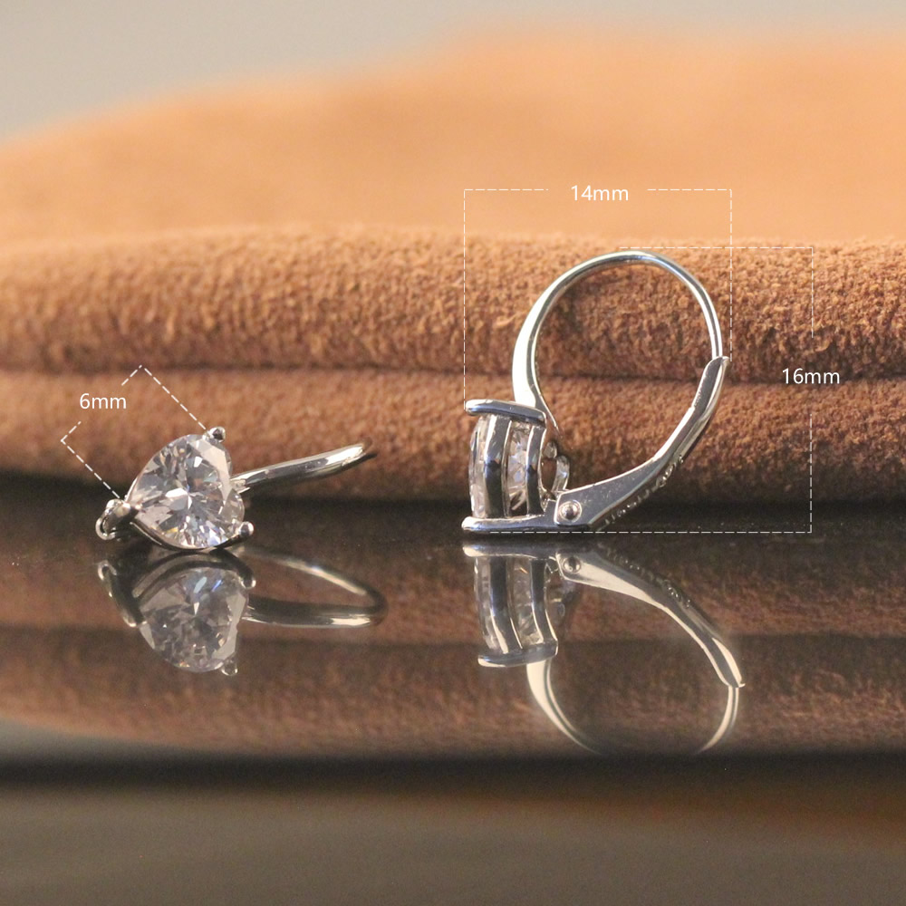 925 Sterling Silver French Wire Earings