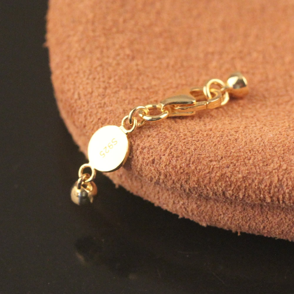 Sterling Silver Cord End Cap with Clasp