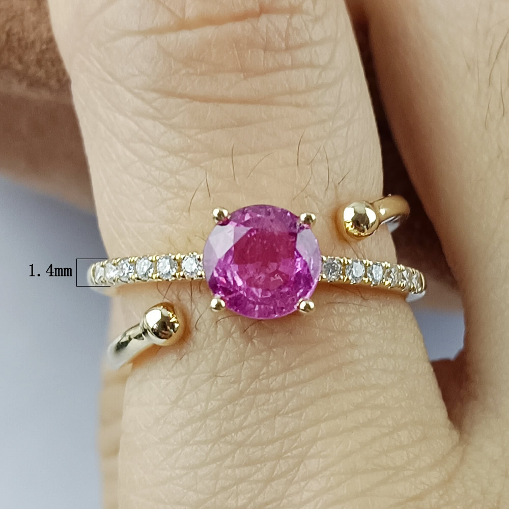 Solid 18K Gold Ring
