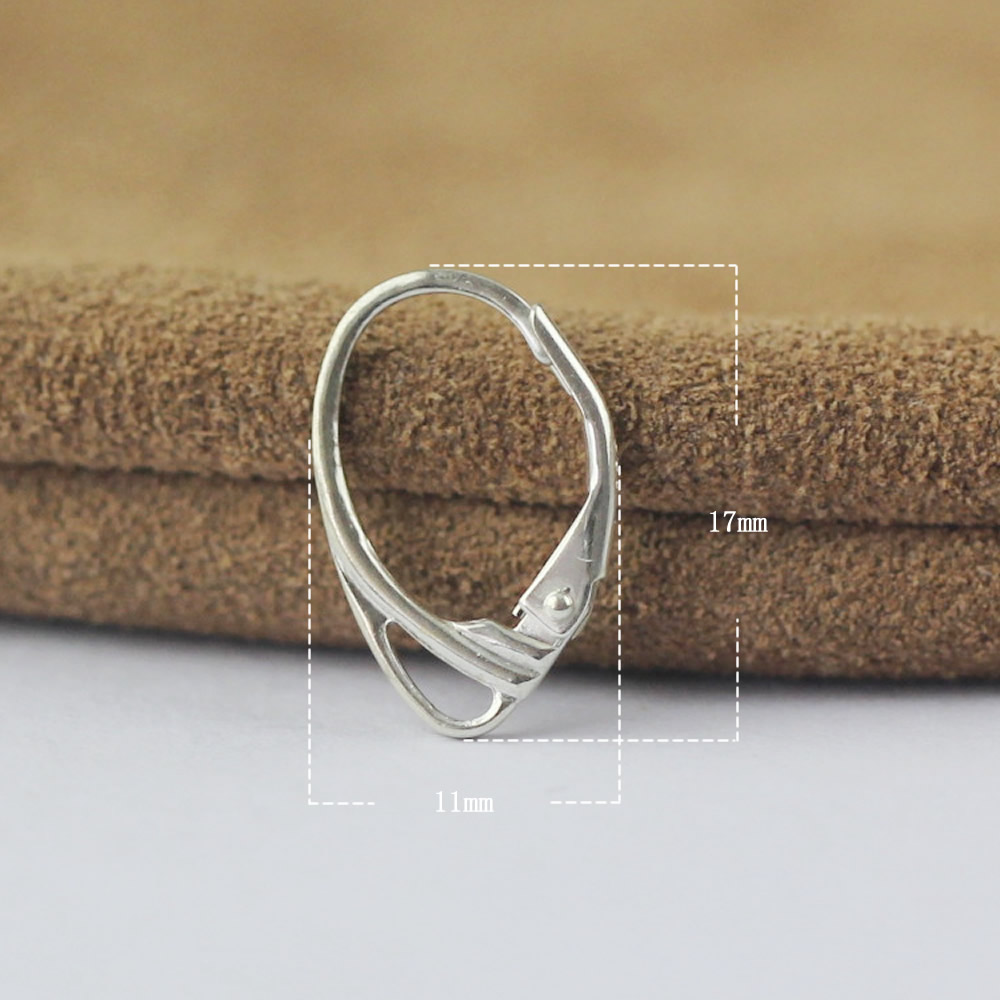 925 sterling silver earring wire