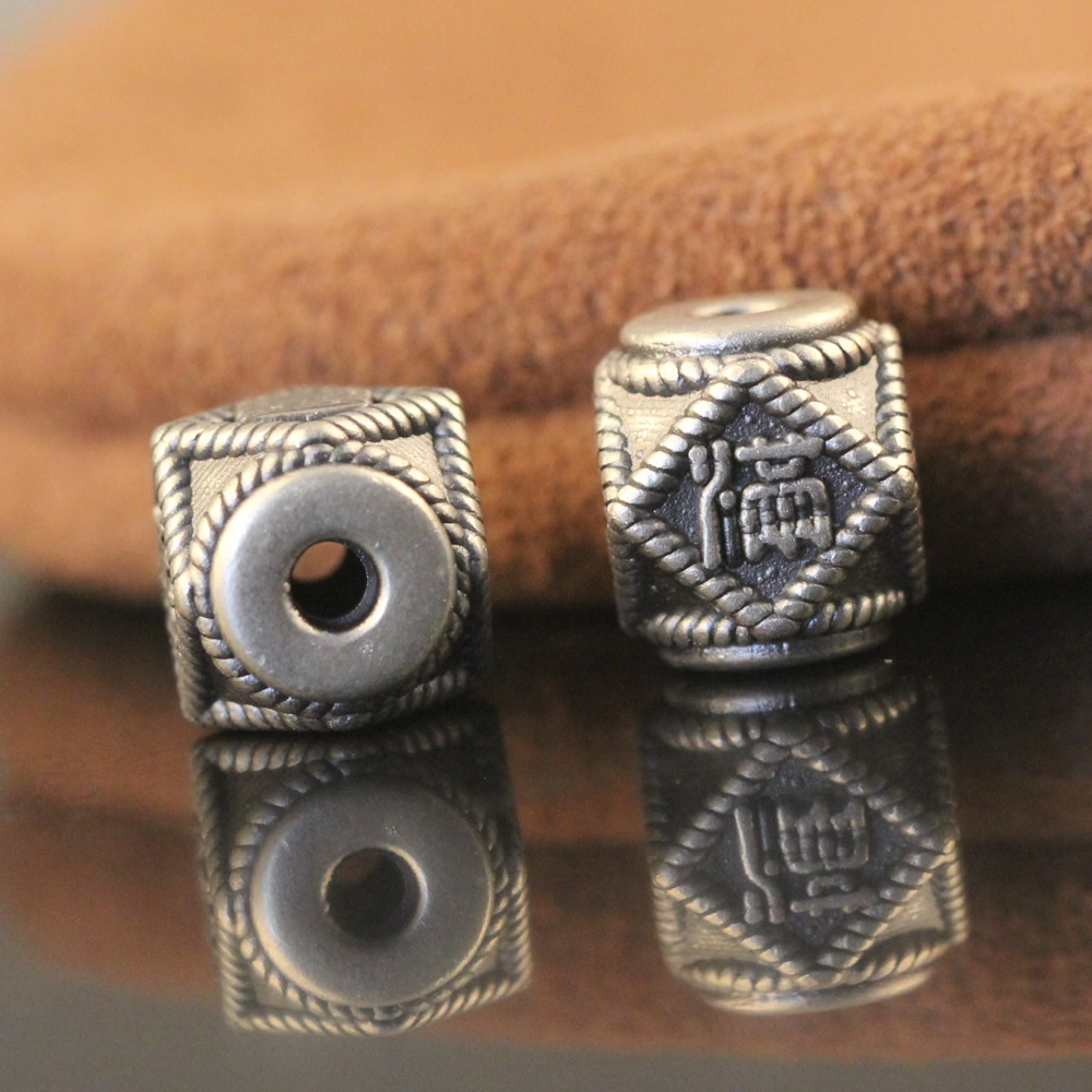 999 sterling silver beads