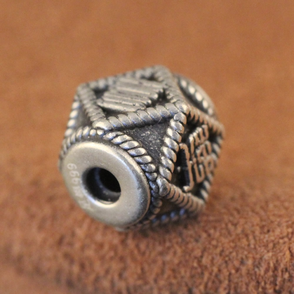 999 sterling silver beads