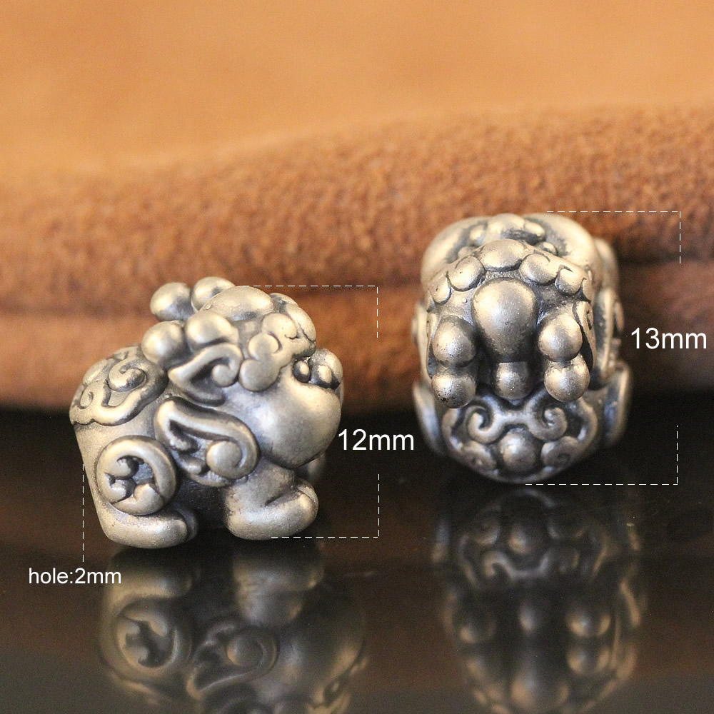 999 sterling silver beads