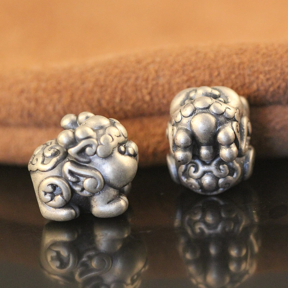 999 sterling silver beads