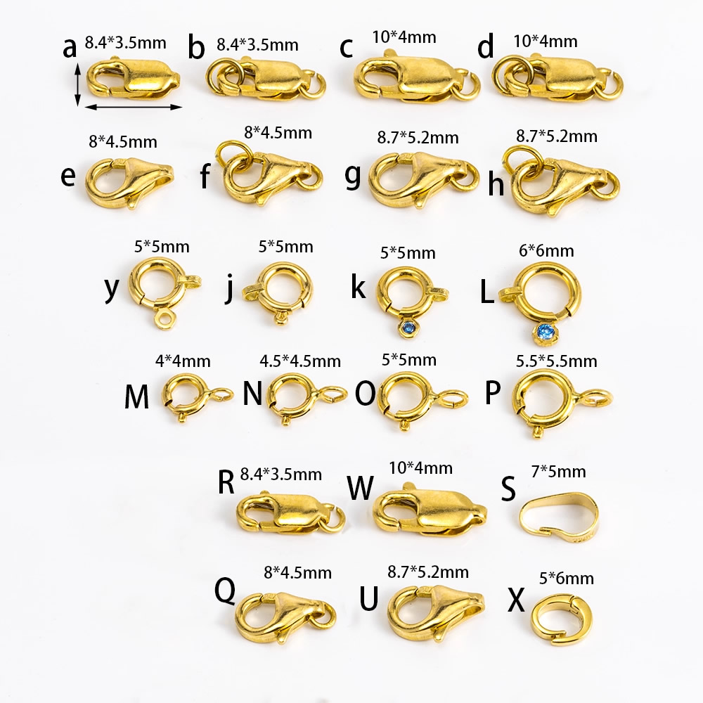 18K Yellow Gold Clasp