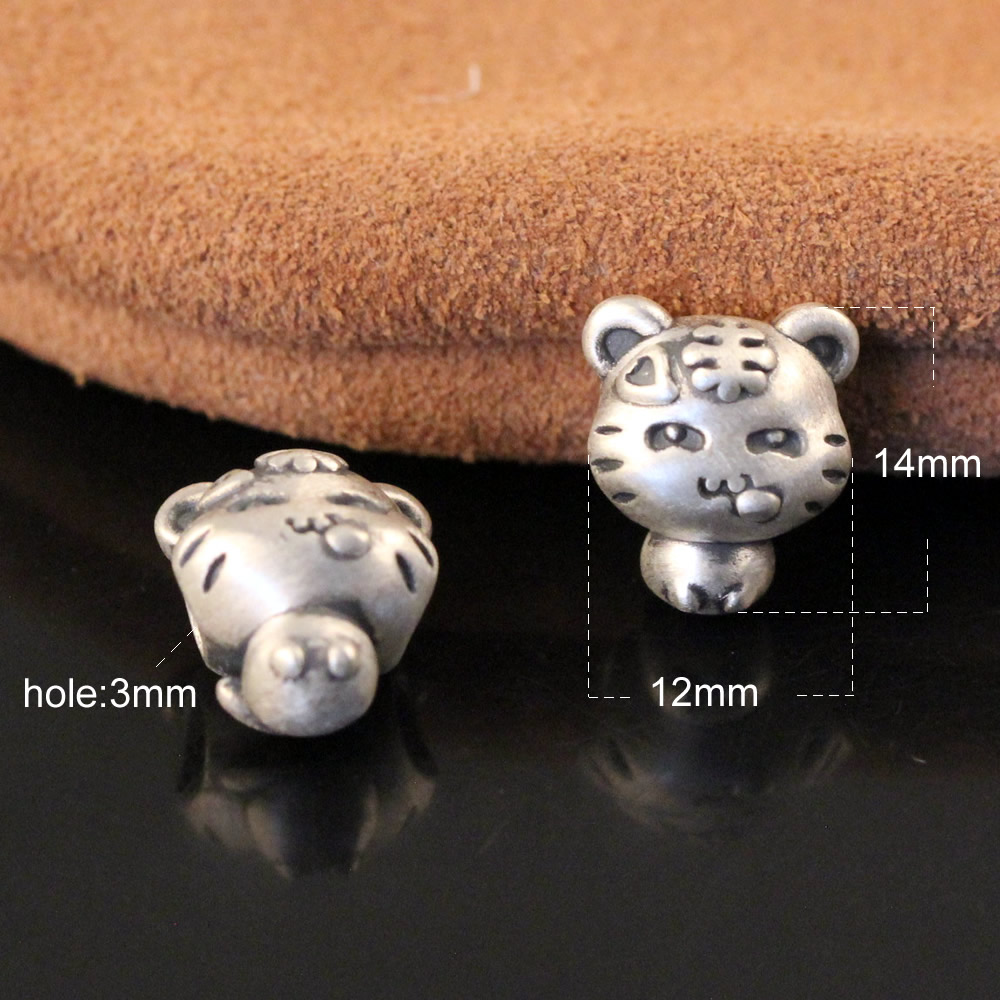 999 sterling silver beads