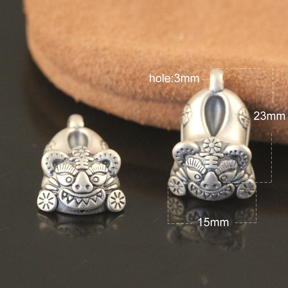 999 sterling silver beads