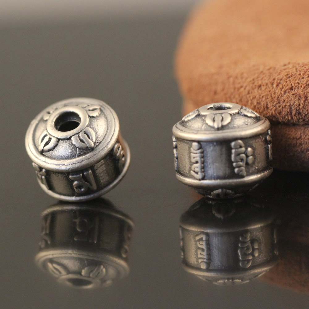 999 sterling silver beads