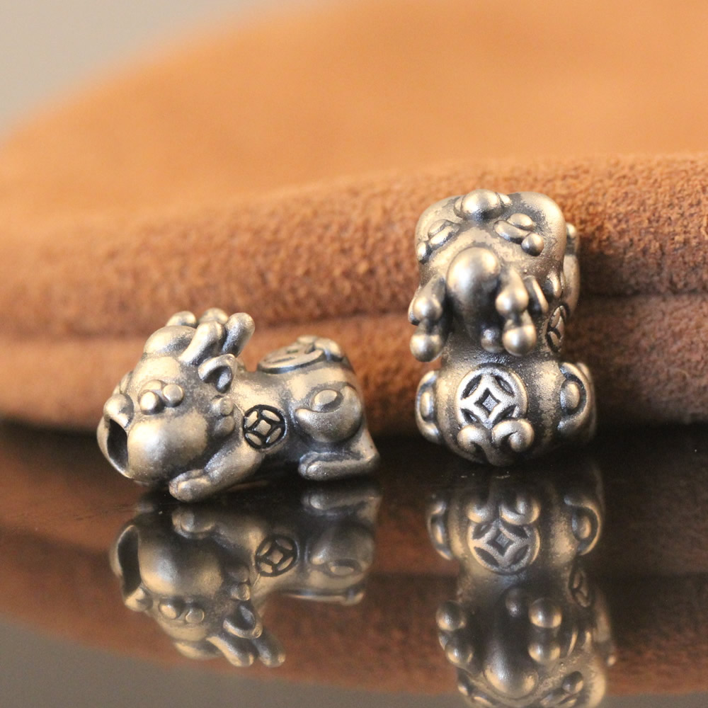 999 sterling silver beads