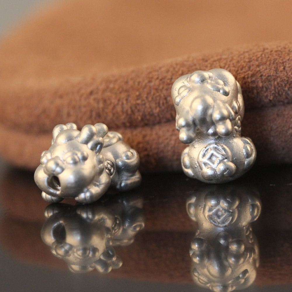 999 sterling silver beads