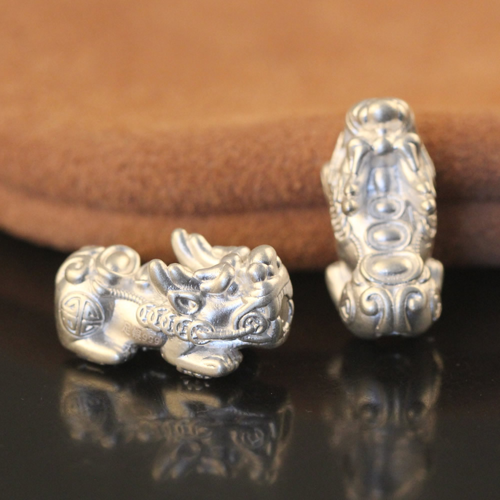 999 sterling silver beads