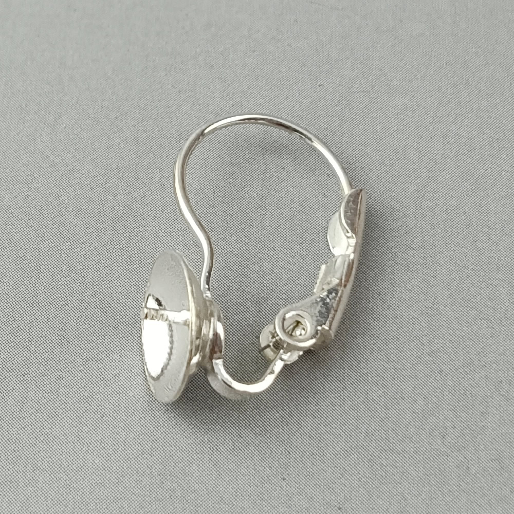 Sterling Silver Cup Base Ear Hook Lab Tested Authentic Anti Tarnish DIY Dangle Earring Craft Findings