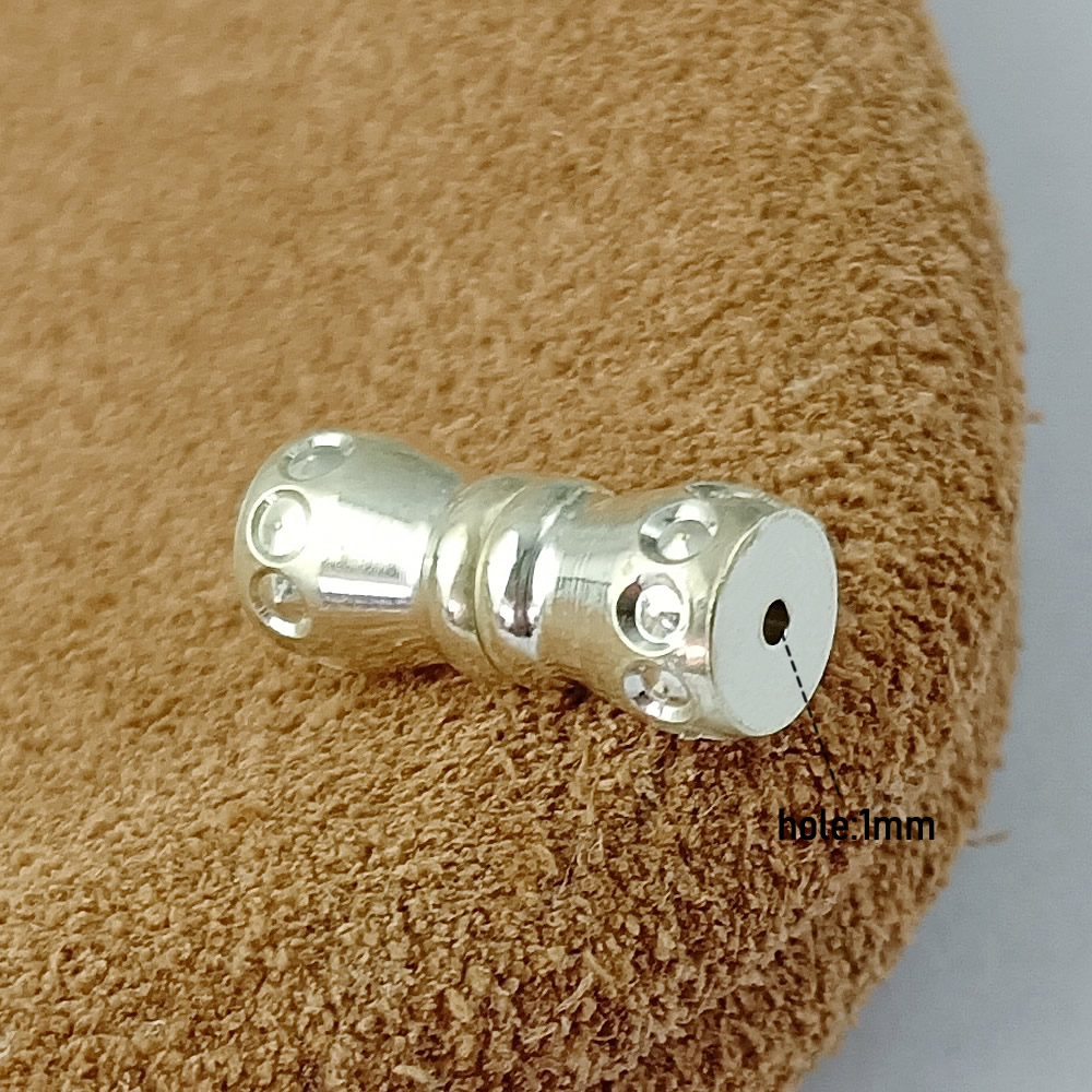 Hypoallergenic Mini Silver Magnetic Clasp Lab Inspected DDP Online Long Lasting Easy Wear Handmade Jewelry Components