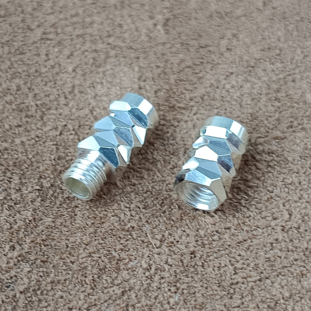 S925 Silver Polished Cut Barrel Bead Lab Verified Avoid Counterfeit Silver
