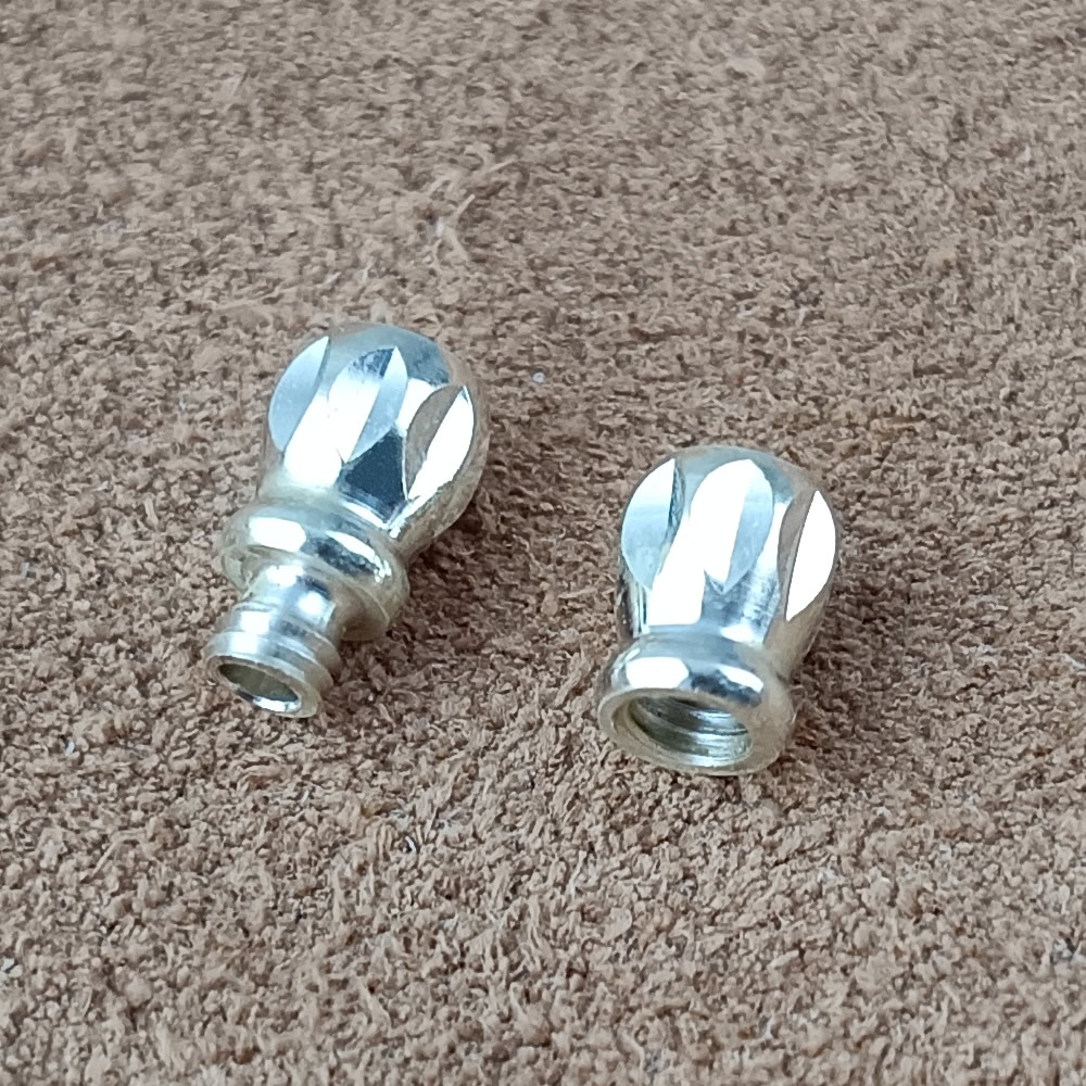 Sterling Silver Grooved Toggle Clasp Lab Verified Faceted Barrel OT Clasp