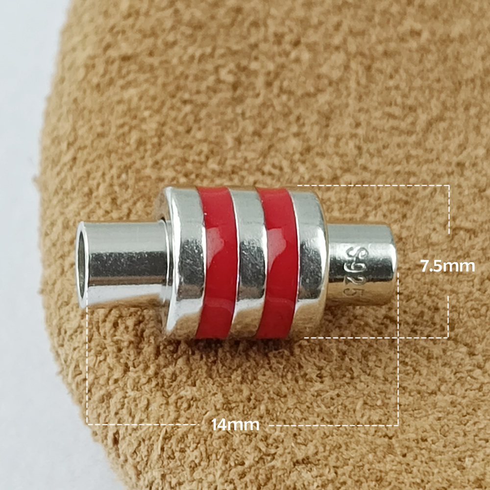 Mini Hypoallergenic Silver Round Magnetic Closure Lab Inspected DDP Online Long Lasting Necklace Converter Components