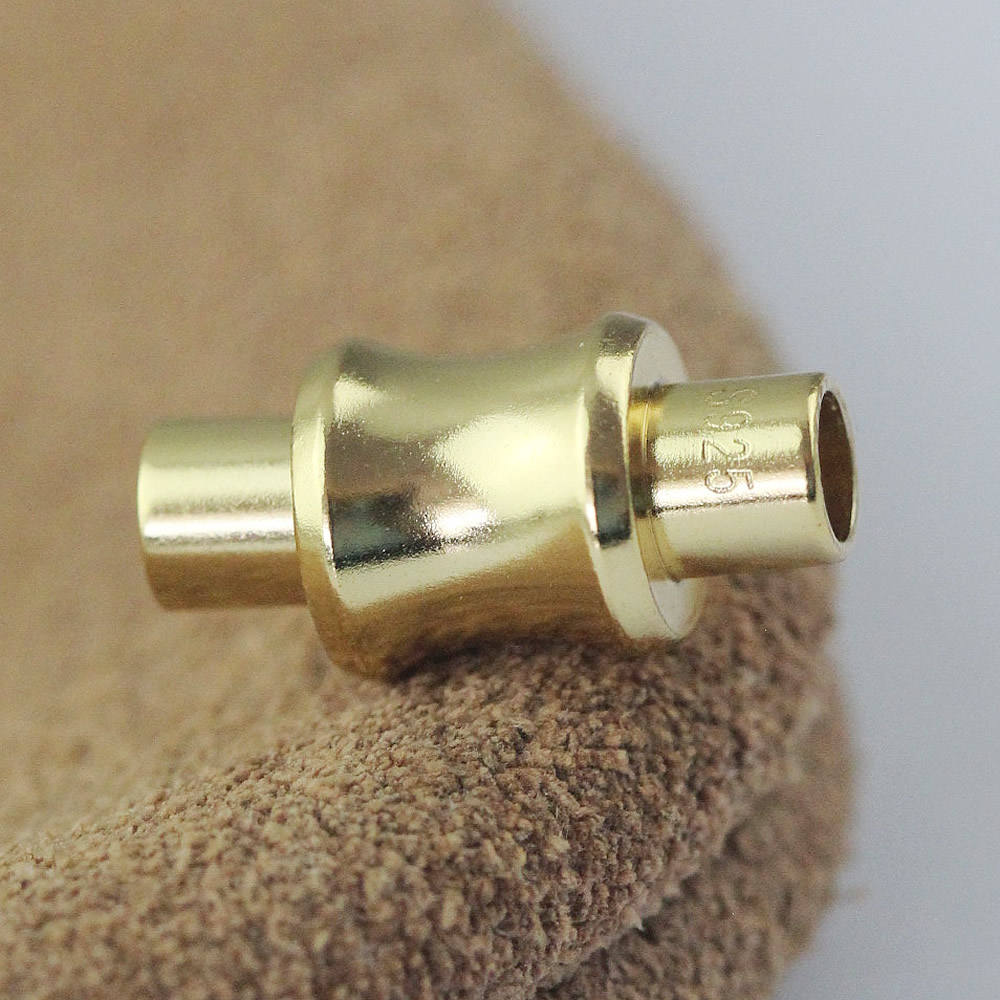 Sterling Silver Barrel Magnetic Clasp Lab Verified Quick Release Tube Fastener