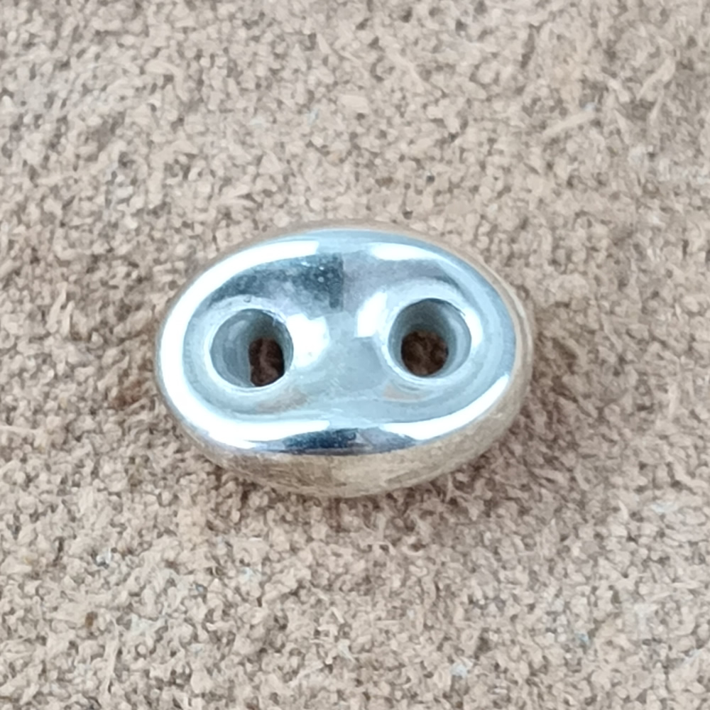 Sterling Silver cufflinks (Button)