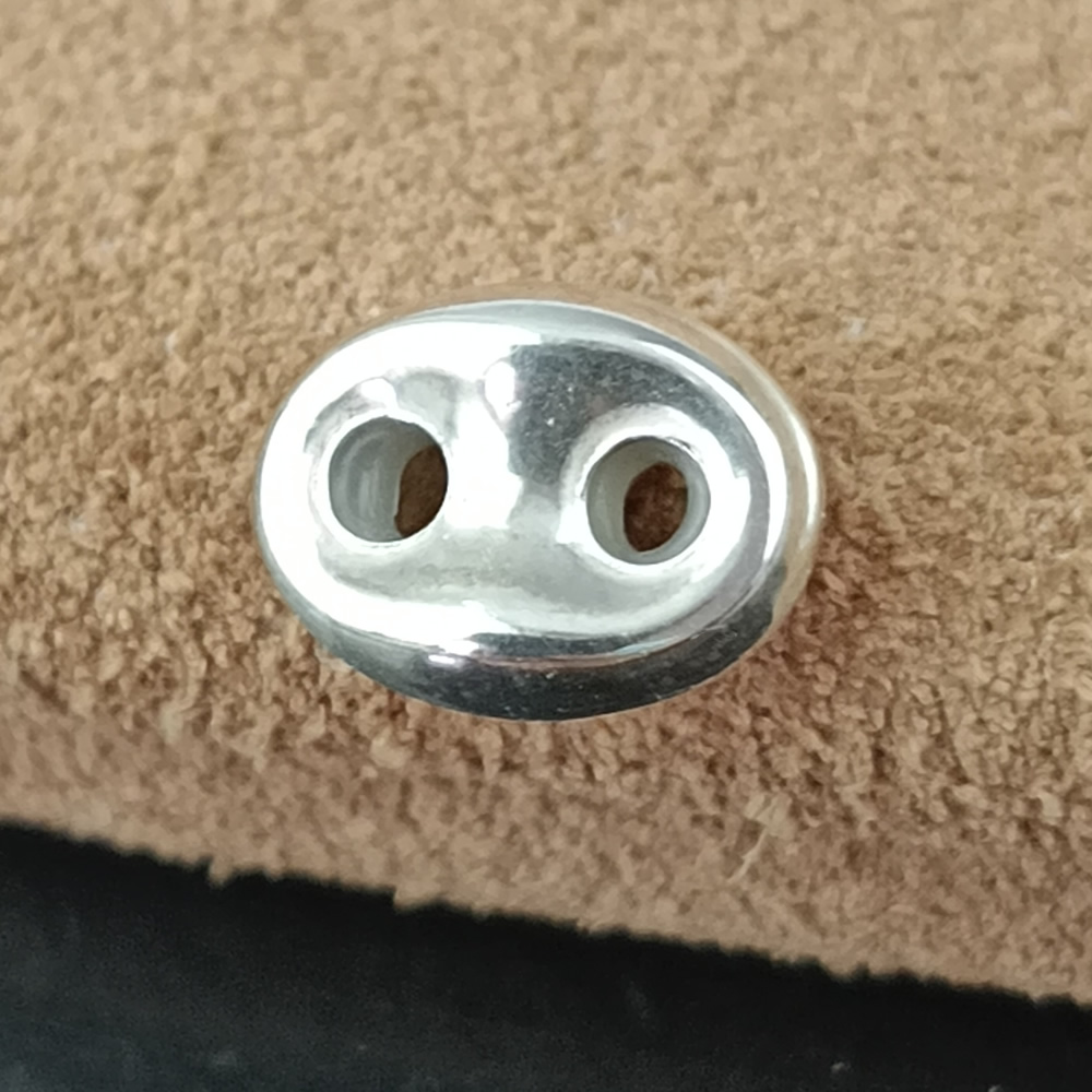 Sterling Silver cufflinks (Button)