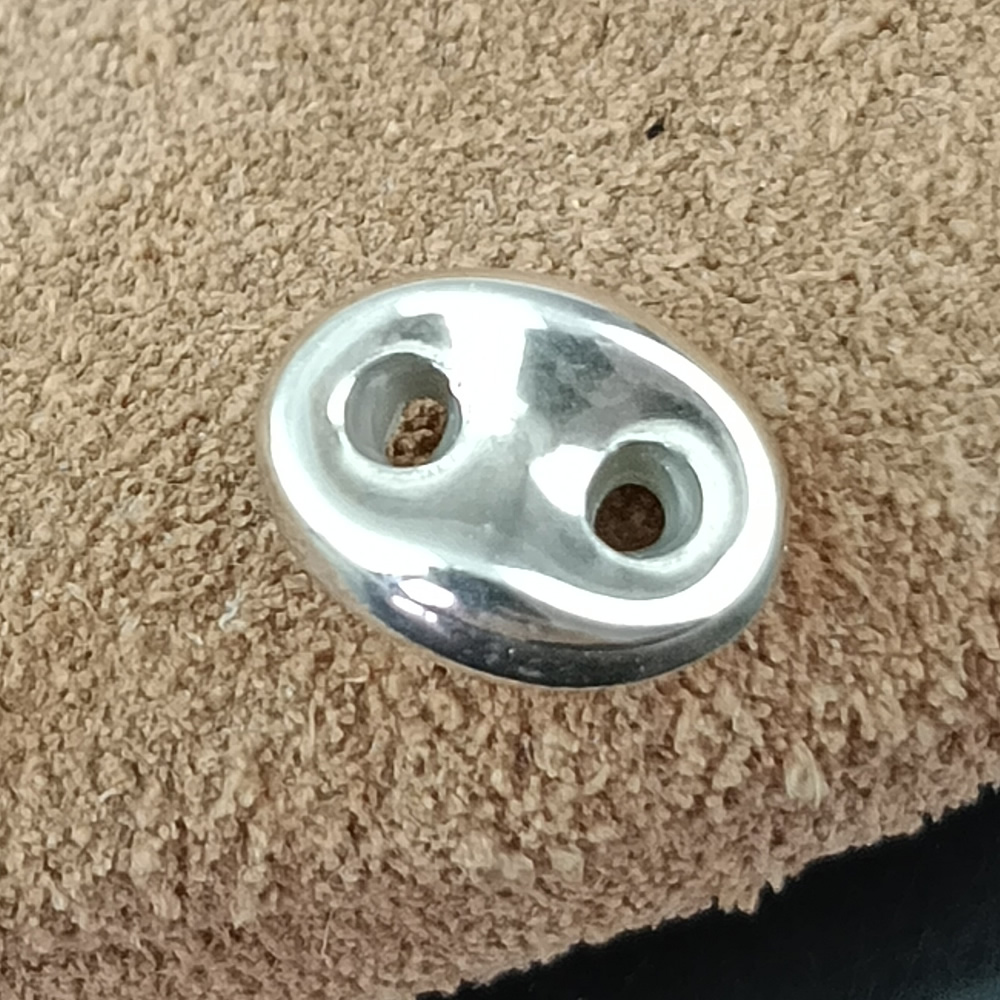 Sterling Silver cufflinks (Button)