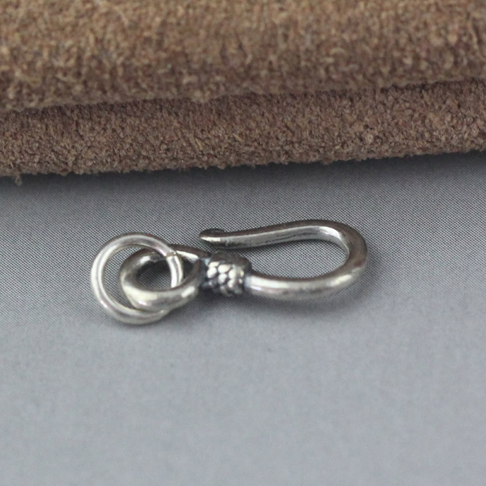 925 Sterling Silver Smooth S Hook Clasp Lab Tested Authentic DDP In Stock Online Anti Tarnish DIY Bracelet Jewelry Findings