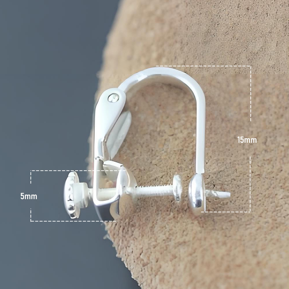 Sterling Silver Ear Clips