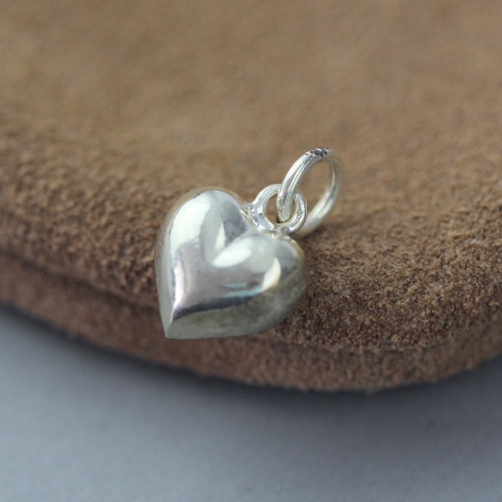 999 Fine Silver Smooth Heart Pendant Lab Tested Authentic DDP In Stock Online Anti Tarnish Valentine Necklace Jewelry Charms