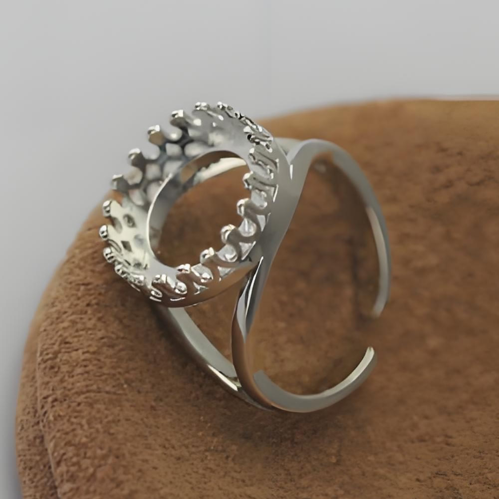 Brass Cast Ring Setting