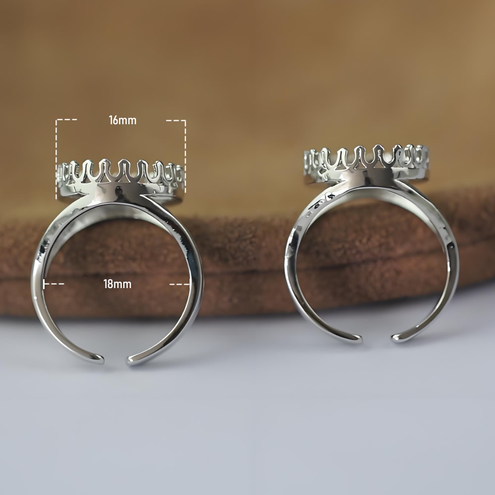 Brass Cast Ring Setting