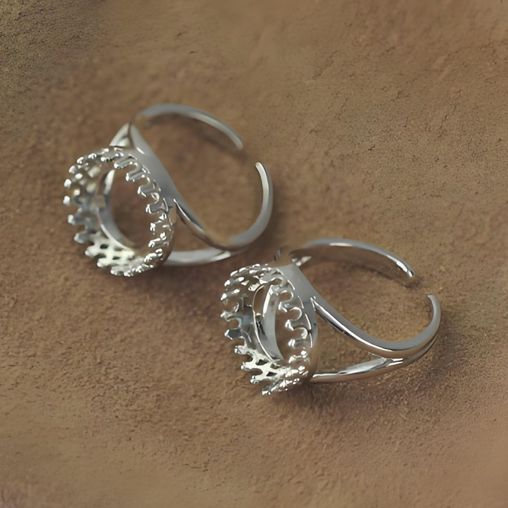 Brass Cast Ring Setting