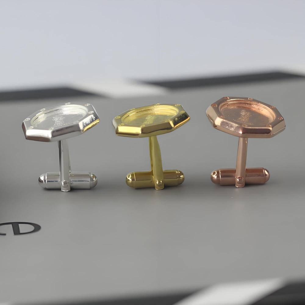 Sterling Silver Cufflink Settings