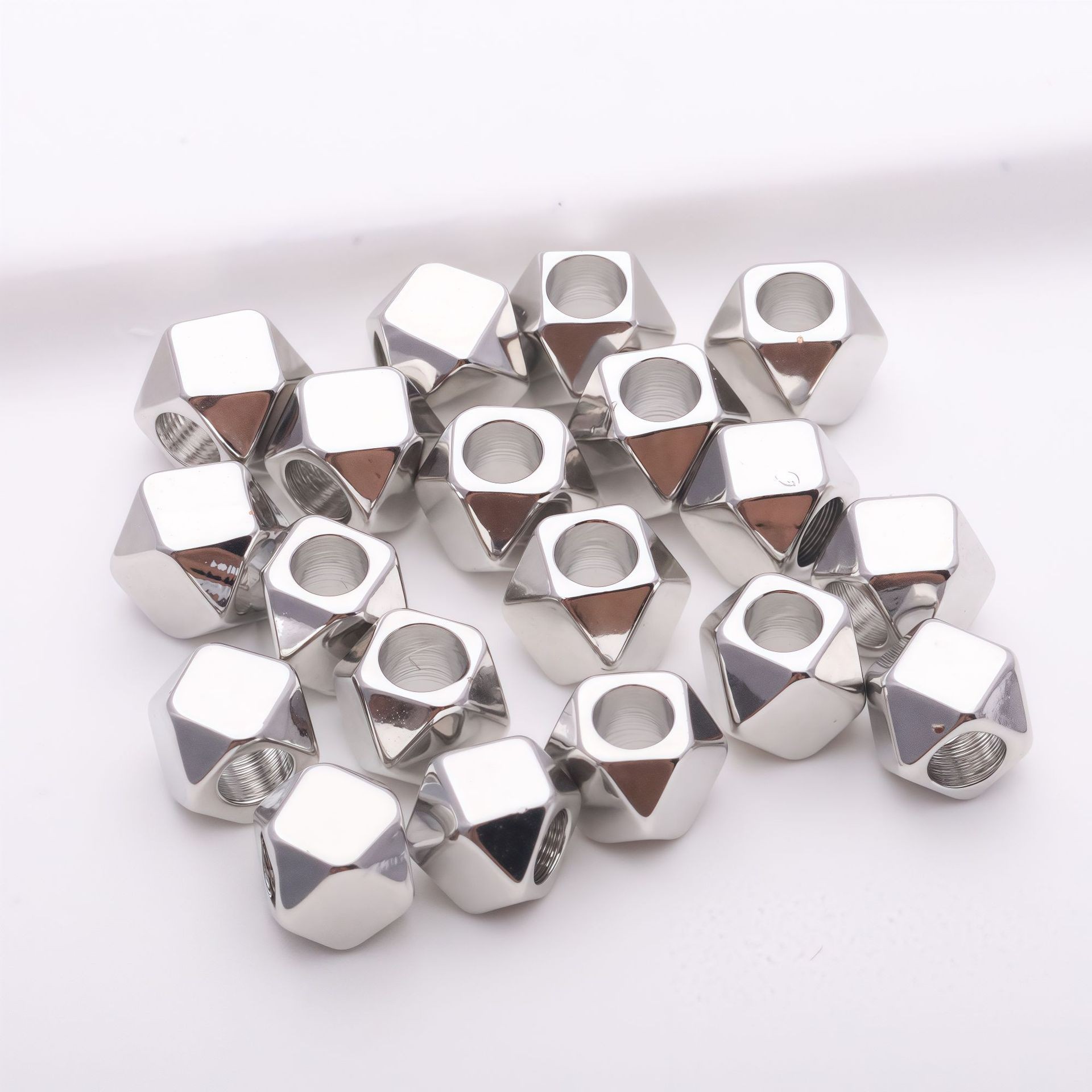 925 Sterling Silver Smooth Round Spacer Beads Lab Tested Authentic DDP In Stock Online Anti Tarnish DIY Bracelet Jewelry Finding