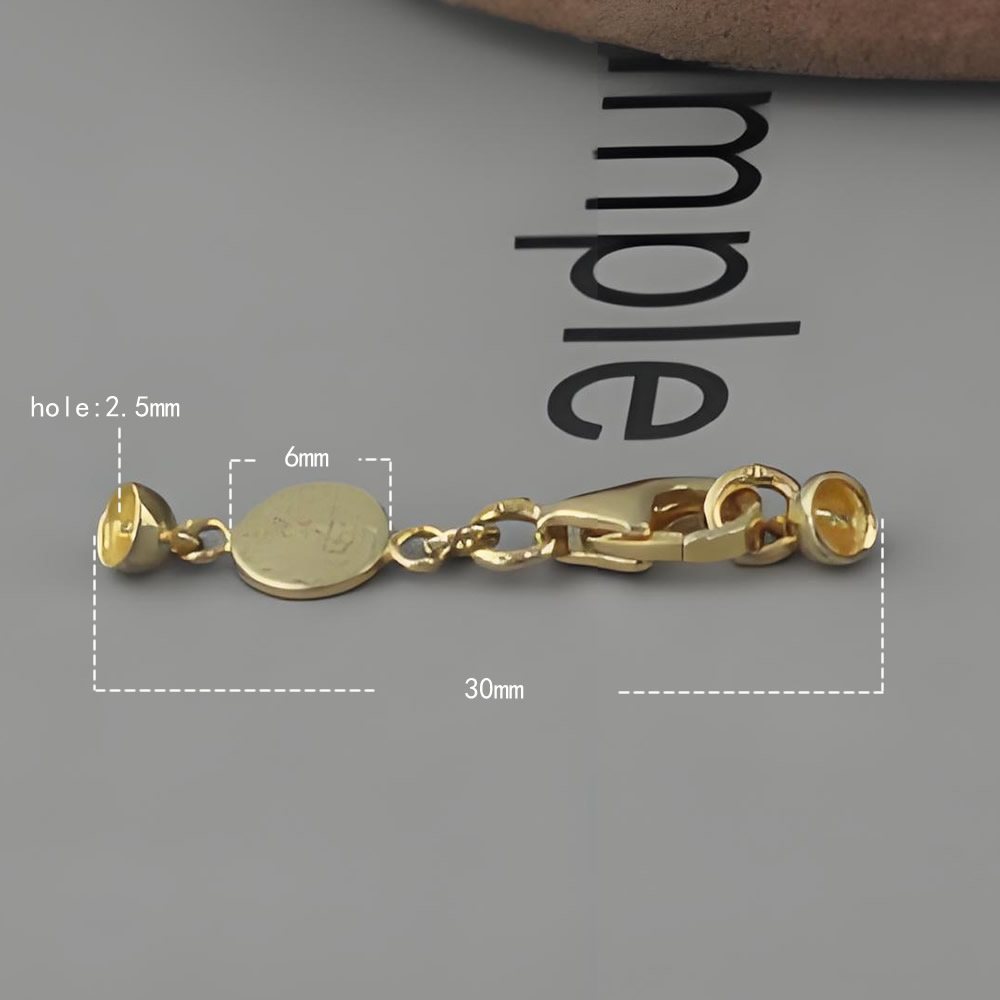Single Loop Silver Leather Cord Fastener Clasp Lab Inspected DDP Online Long Lasting Handmade Necklace Components