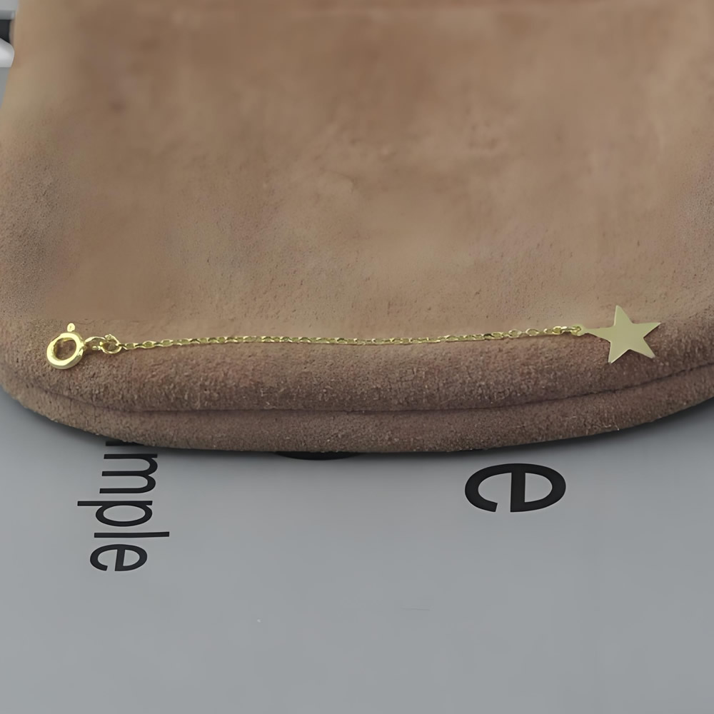 Sterling Silver Star Tip Extender Chain Lab Verified Decorative Necklace Adjuste