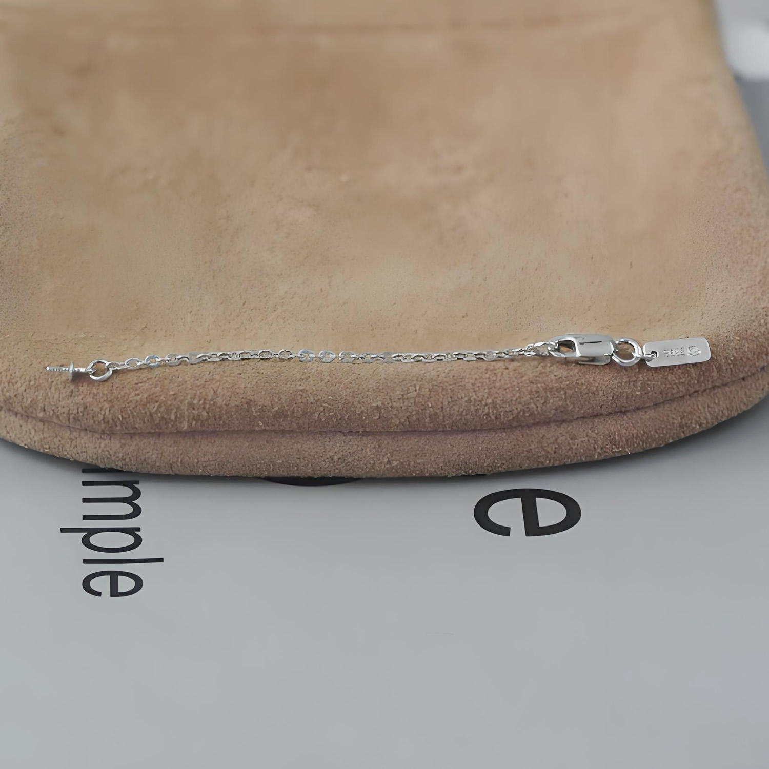 925 Sterling Silver Leather Cord Spring Clasp Lab Tested Authentic DDP In Stock Online Anti Tarnish DIY Bracelet Jewelry Finding