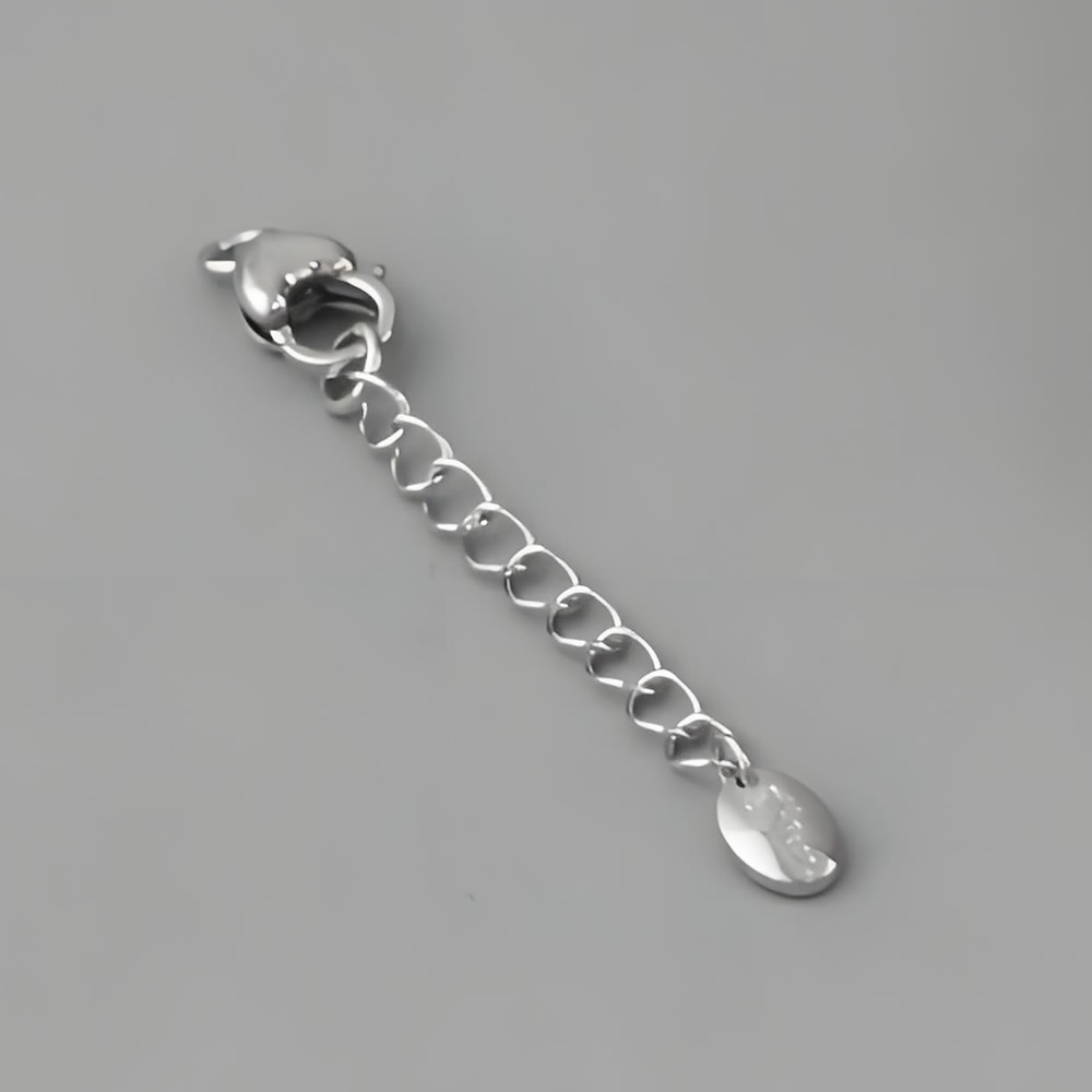 925 Sterling Silver Polished Lobster Clasp Lab Tested Authentic DDP In Stock Online Anti Tarnish DIY Bracelet Jewelry Findings