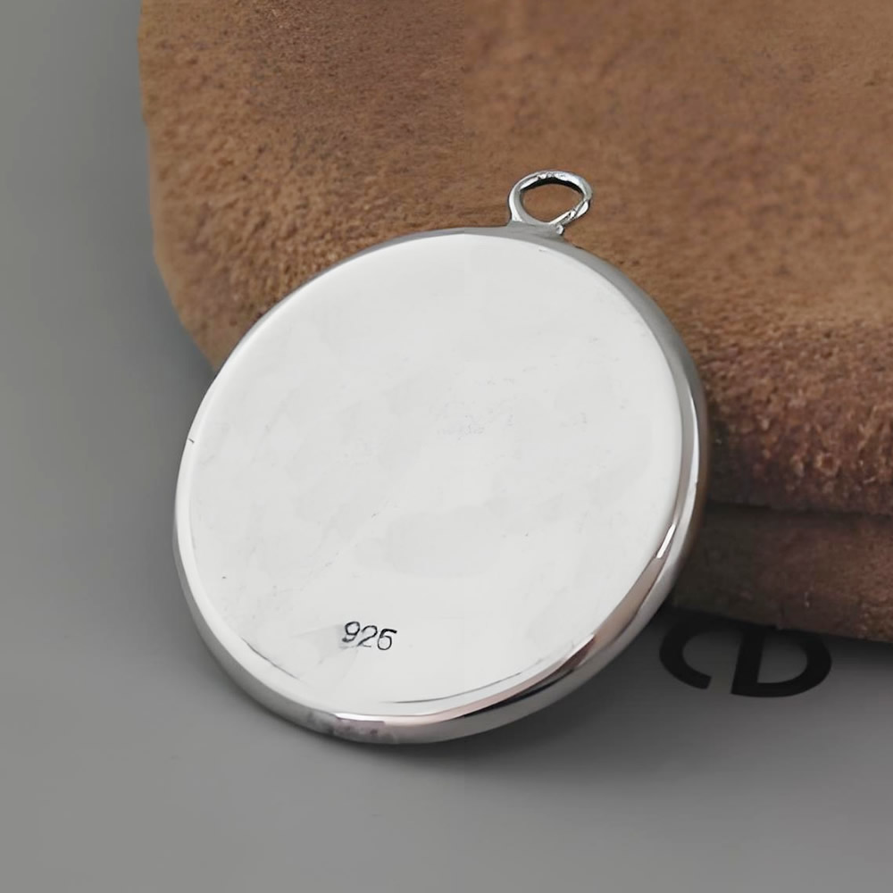Sterling Silver Pendant Polished Solid Silver Lab Verified Sturdy Nordic Jewelry Craft Findings