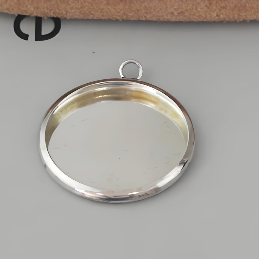 Sterling Silver Pendant Polished Solid Silver Lab Verified Sturdy Nordic Jewelry Craft Findings