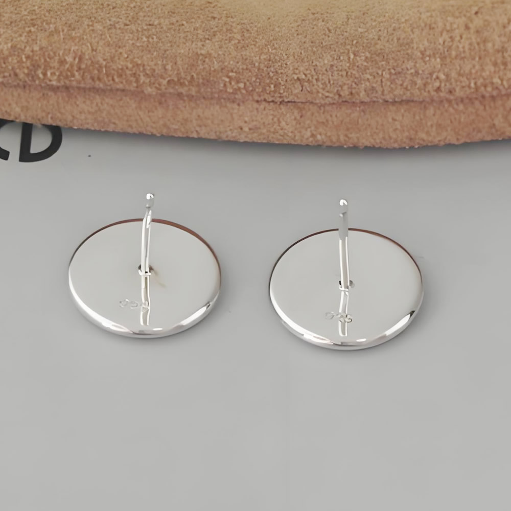 925 Sterling Silver Flat Head Ear Stud Pin Lab Tested Authentic DDP In Stock Online Anti Tarnish DIY Earring Jewelry Findings