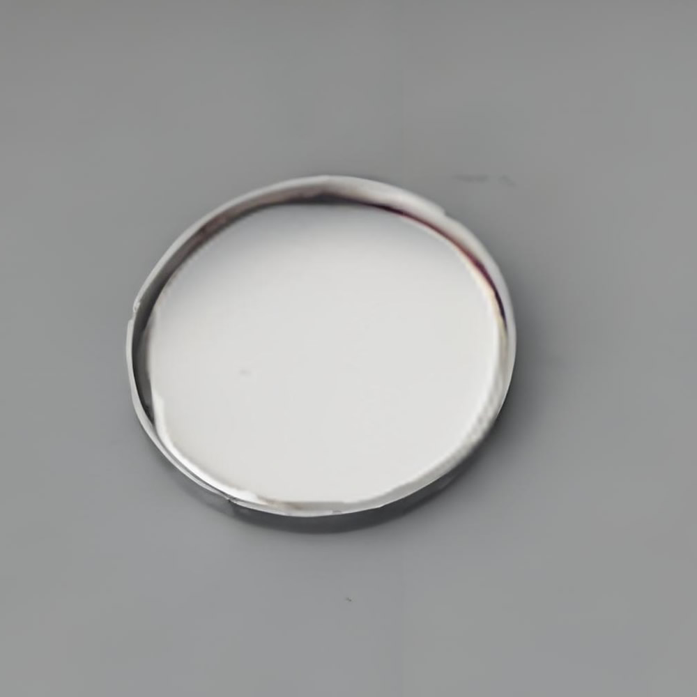 S925 Silver Circular Dome Bezel Cup Lab Verified Prevent Fake Silver Material