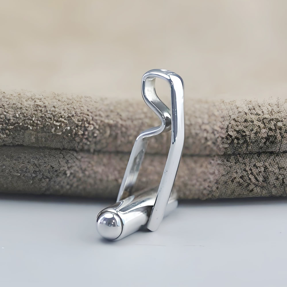 925 Sterling Silver Swivel Cuff Link Foot Lab Tested Authentic DDP In Stock Online Anti Tarnish DIY Cufflink Jewelry Findings