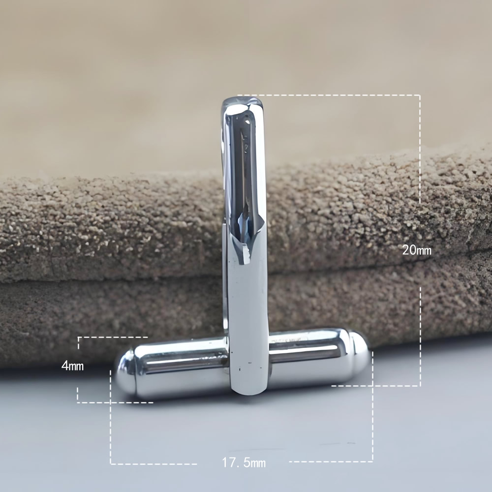 925 Sterling Silver Swivel Cuff Link Foot Lab Tested Authentic DDP In Stock Online Anti Tarnish DIY Cufflink Jewelry Findings
