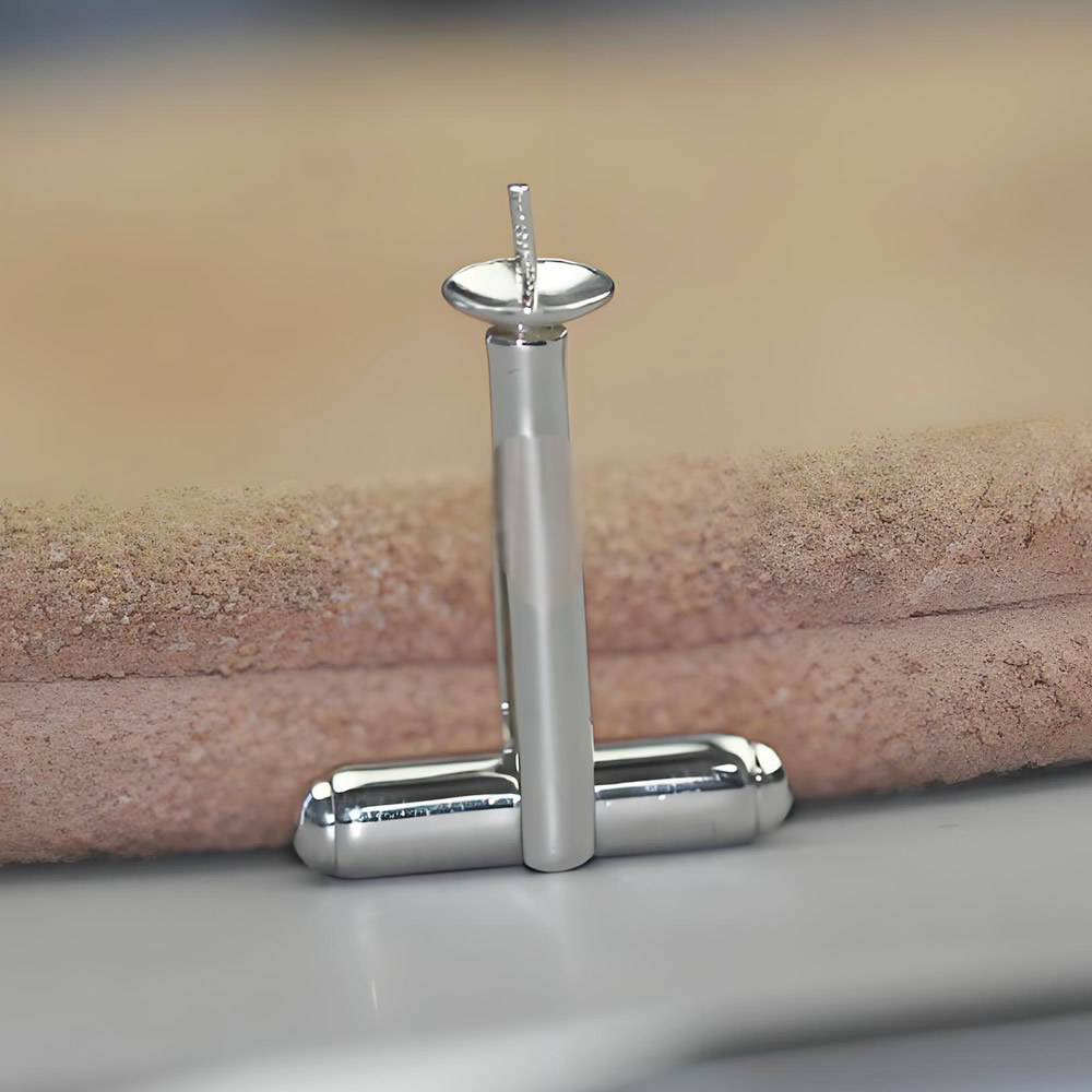 925 Sterling Silver Blank Cuff Link Setting Lab Tested Authentic DDP In Stock Online Anti Tarnish DIY Men Jewelry Findings