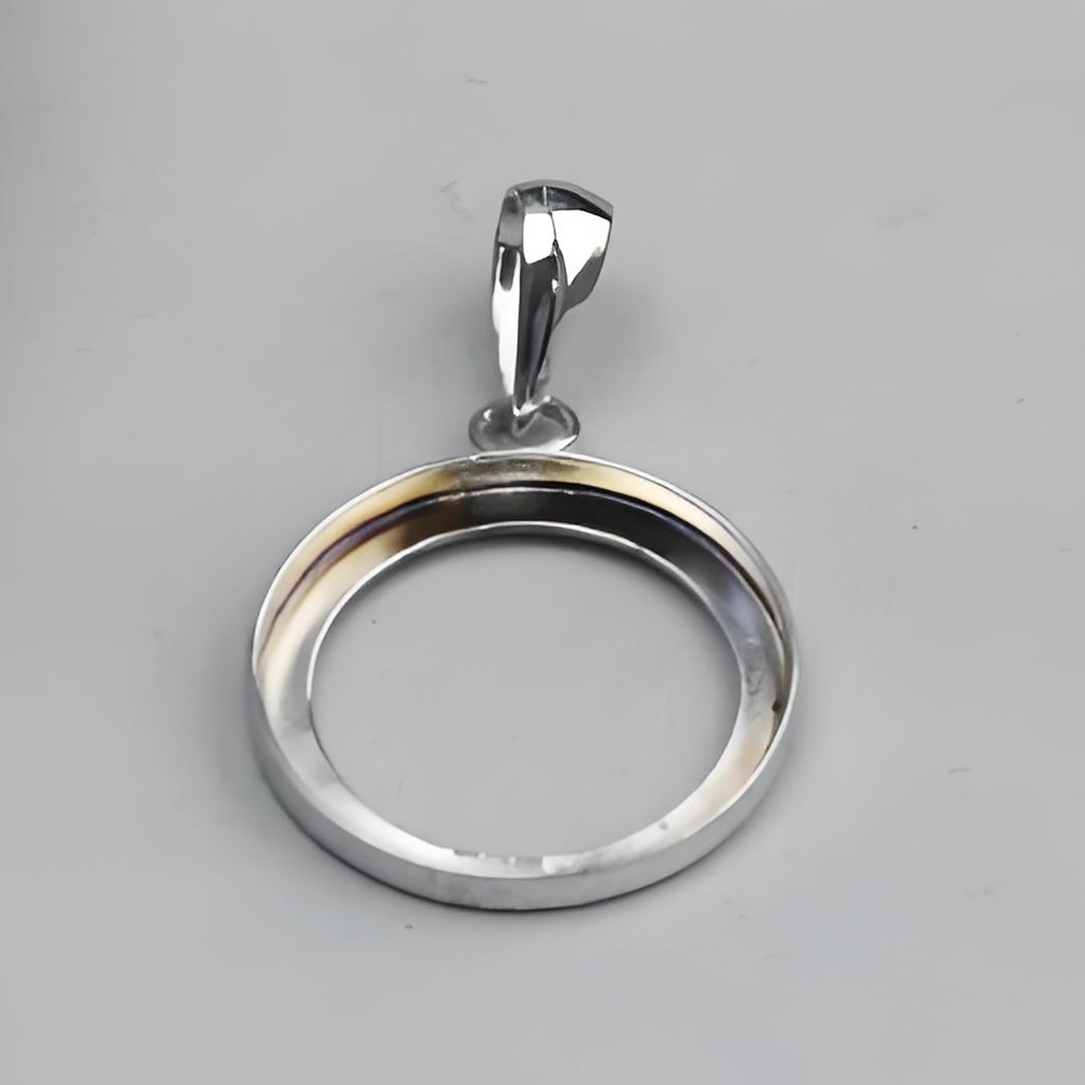 Sterling Silver Pendant Setting