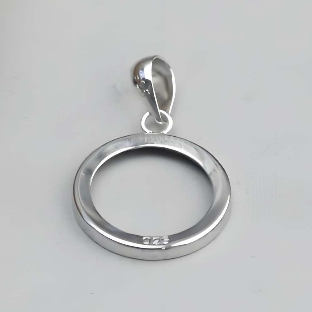 Sterling Silver Pendant Setting