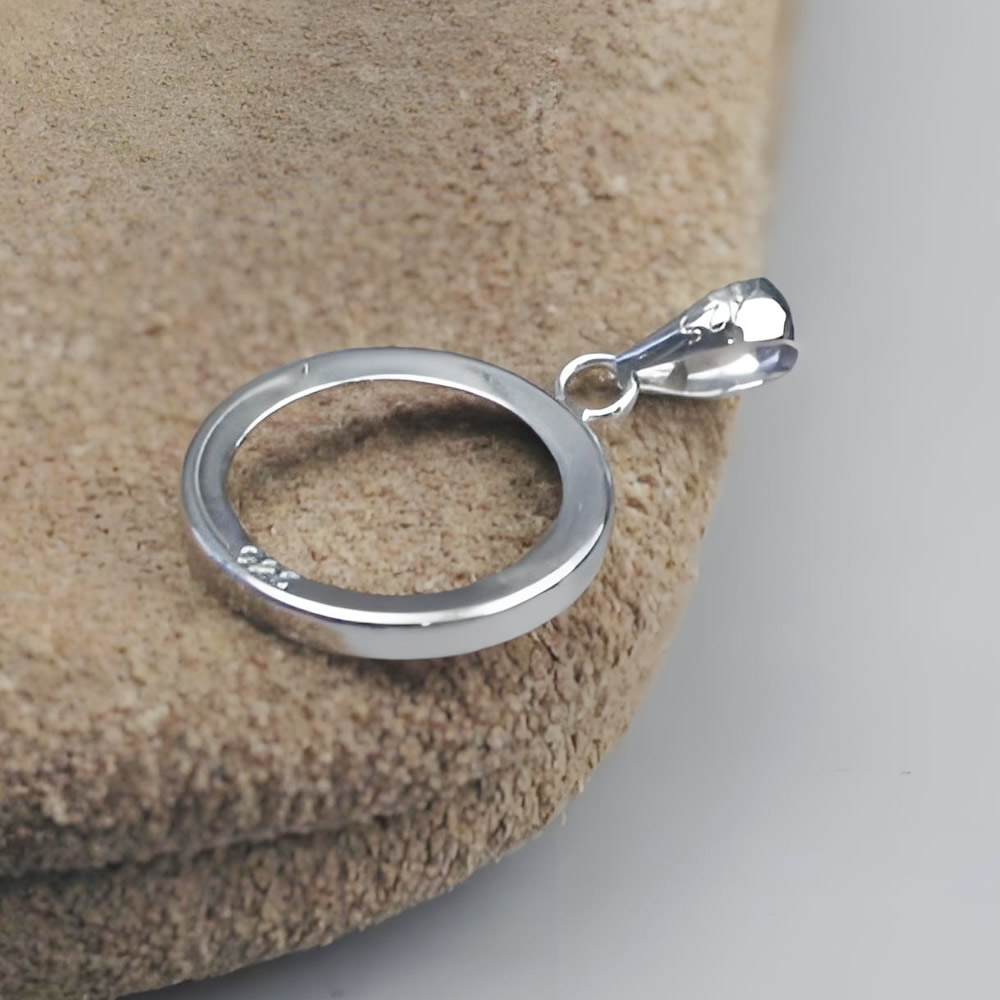 Sterling Silver Pendant Setting