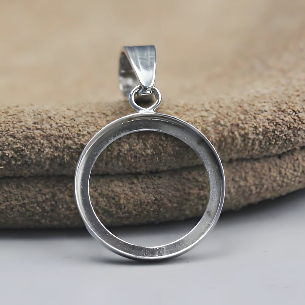Sterling Silver Pendant Setting