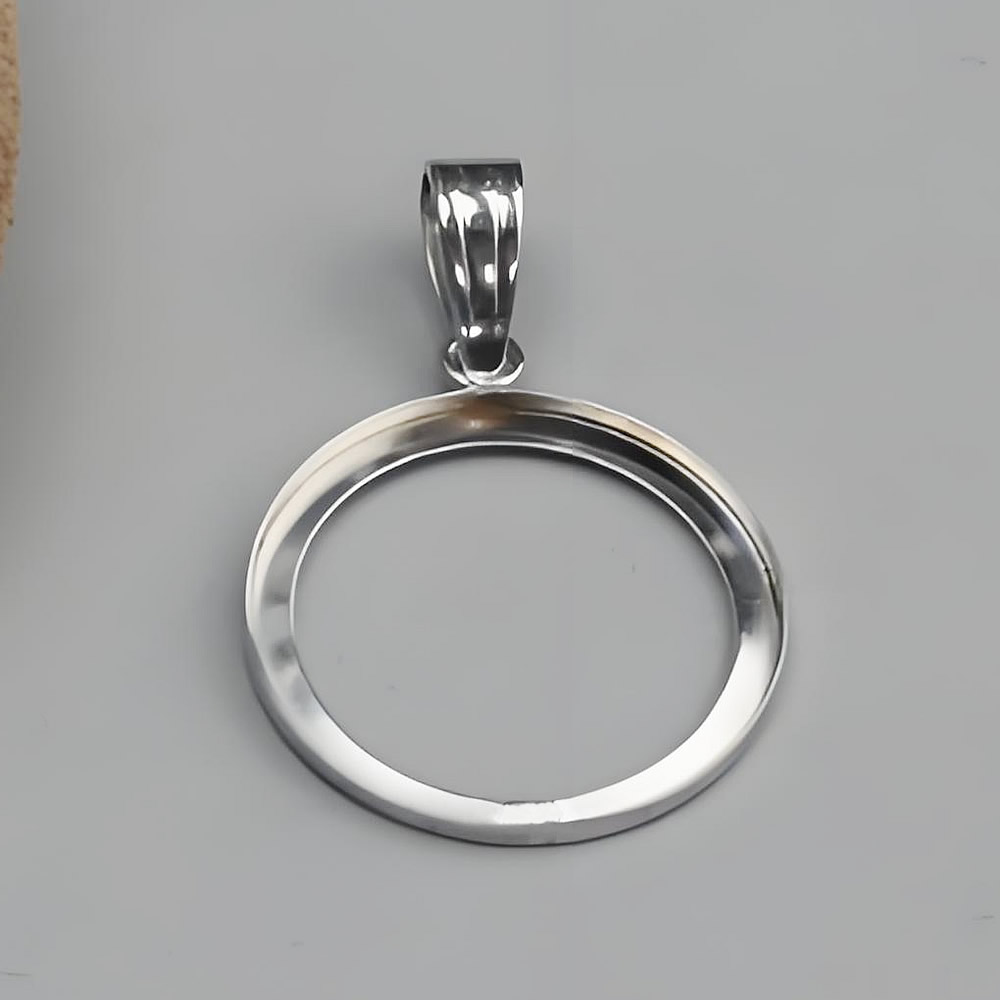 Sterling Silver Pendant Setting
