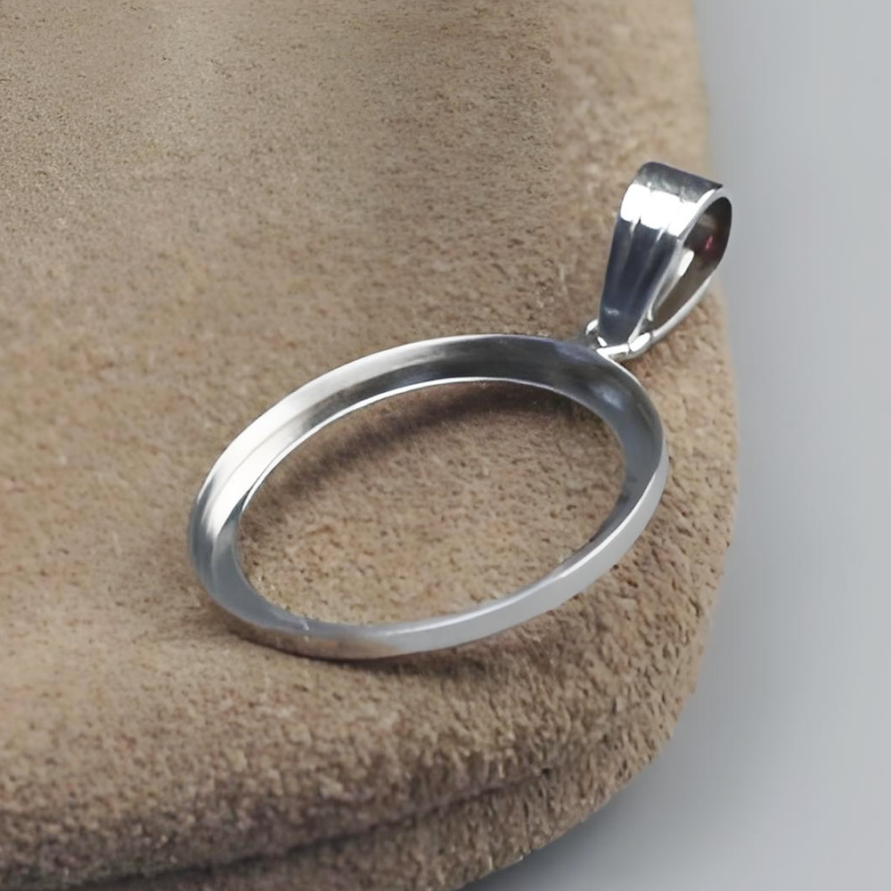 Sterling Silver Pendant Setting