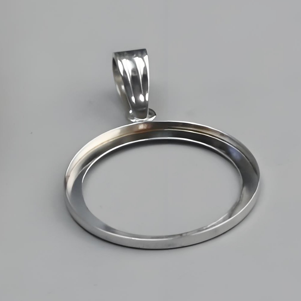 Sterling Silver Pendant Setting